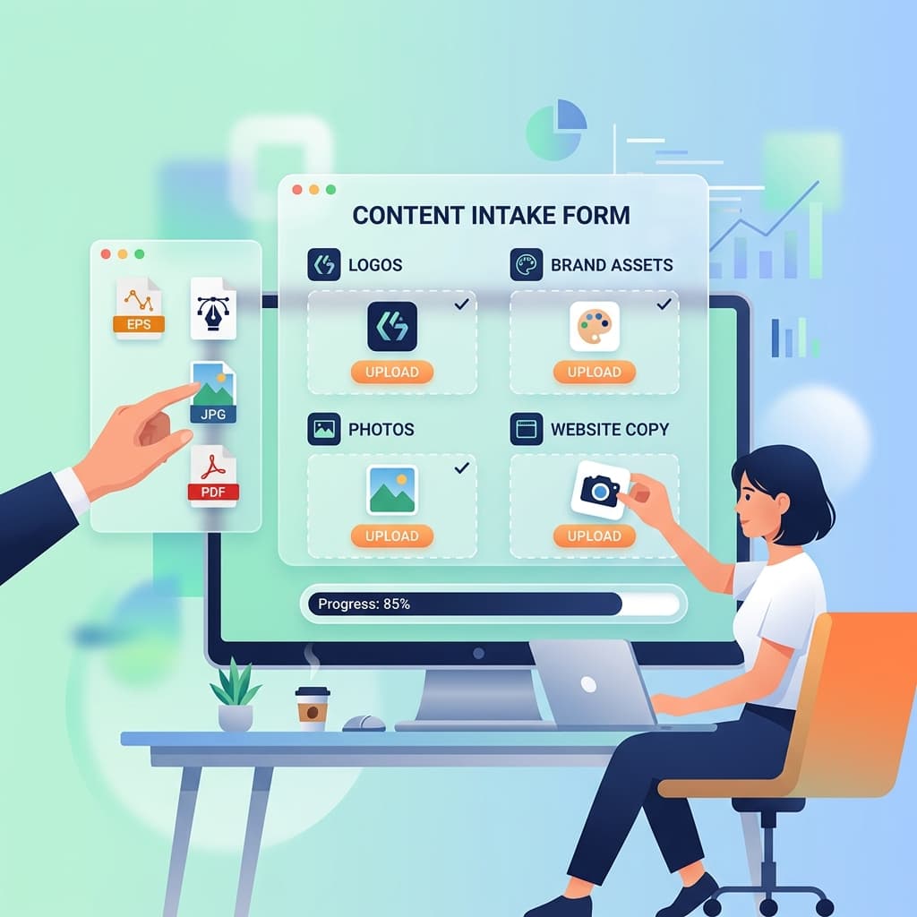 How to Collect Content From Clients Without Chasing Them for Weeks