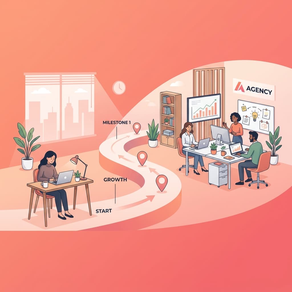 From Freelancer to Agency Owner: The Complete Transition Playbook