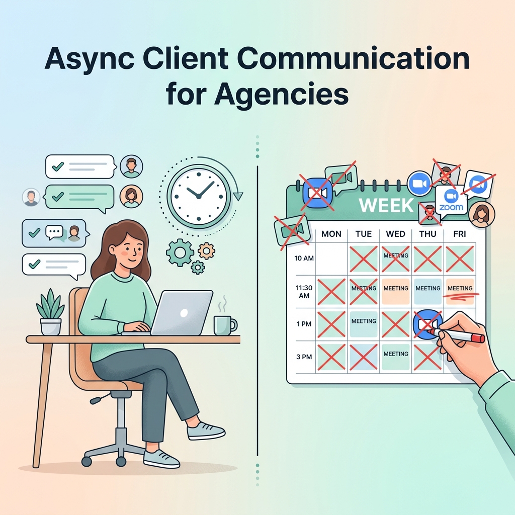 The Agency Owner's Guide to Async Client Communication (And Why You Need Fewer Meetings)